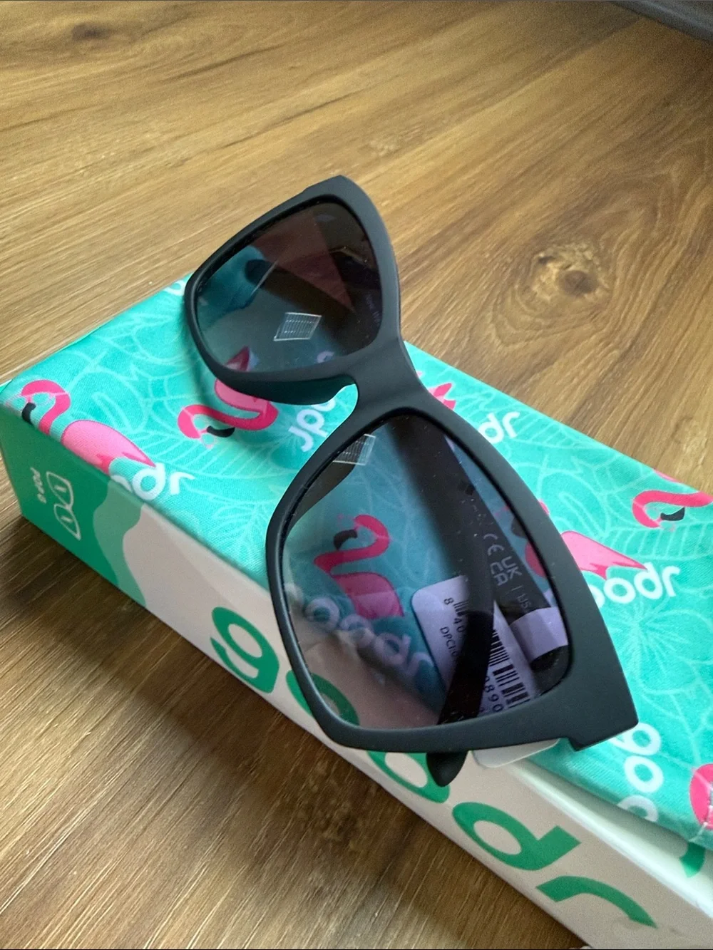 NEW Goodr New Wave Renegade Black Sunglasses for Women